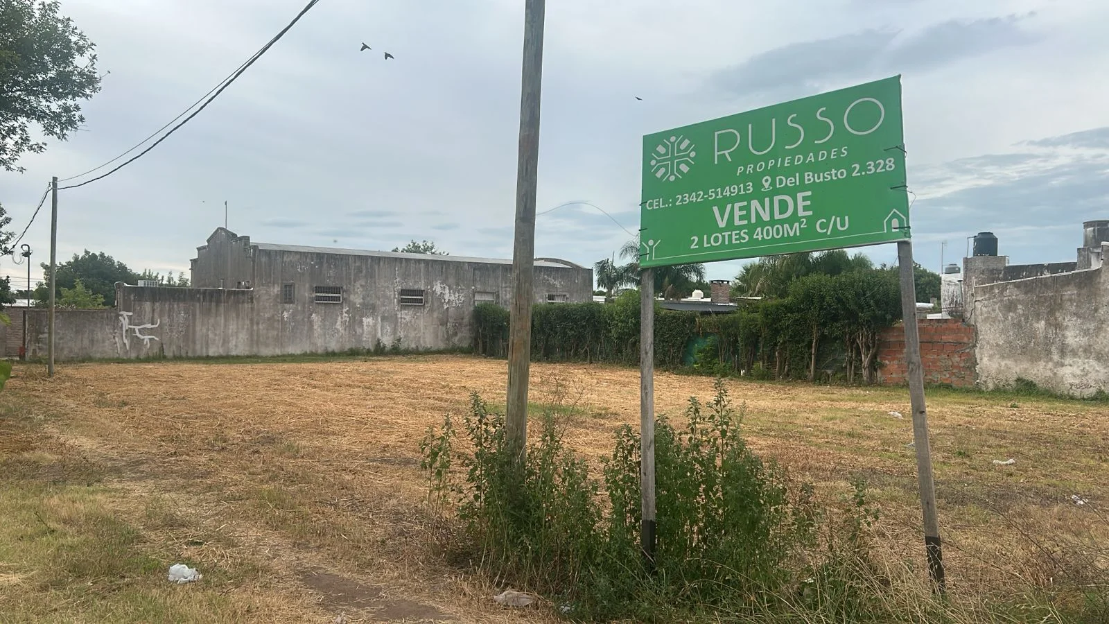 TERRENO EN VENTA | SARMIENTO Y ROCA | BRAGADO