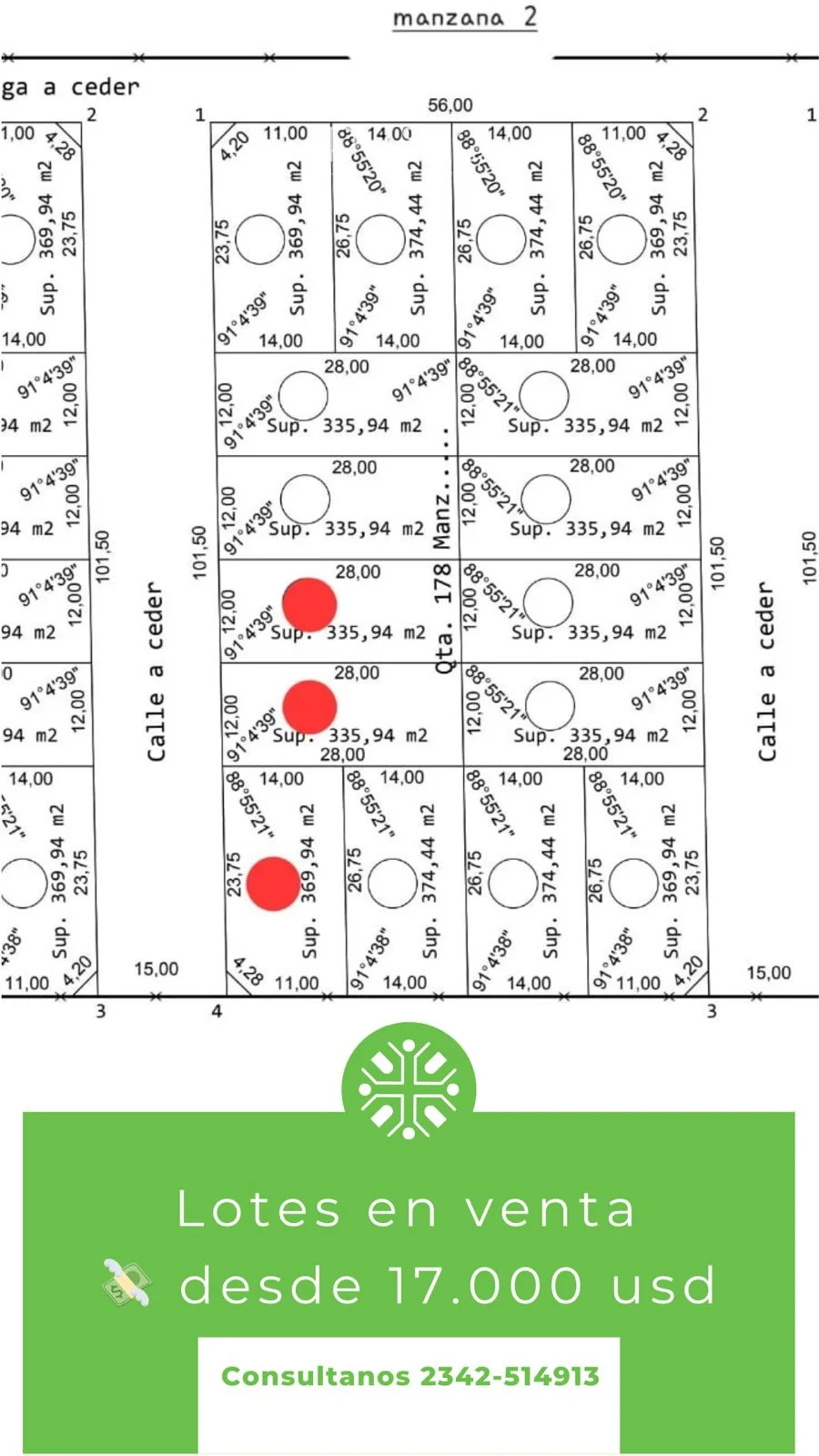 VENTA DE TERRENOS | CALLE DORREGO | BRAGADO