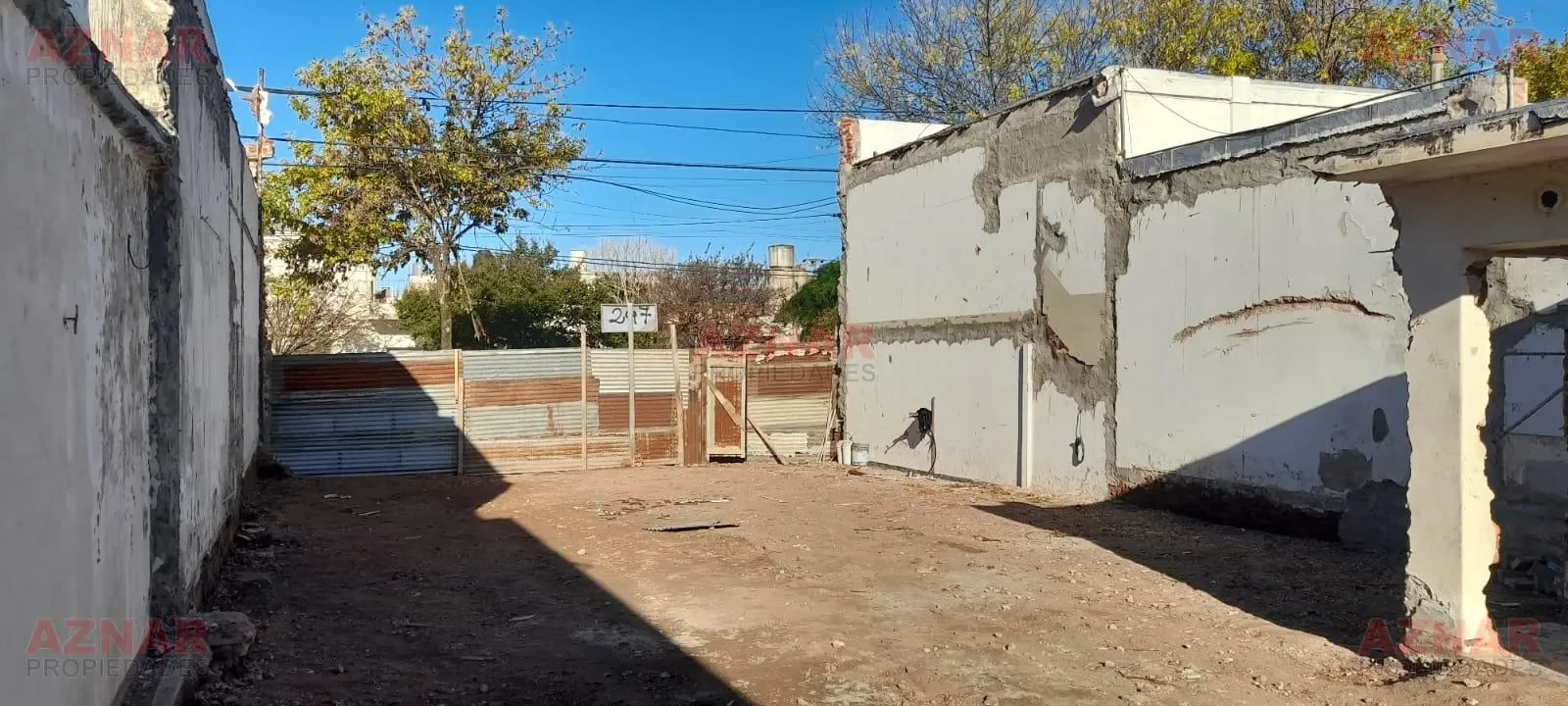 Terreno en Venta en Quiroga Nº 75 e/ Rivadavia y Gral. Paz