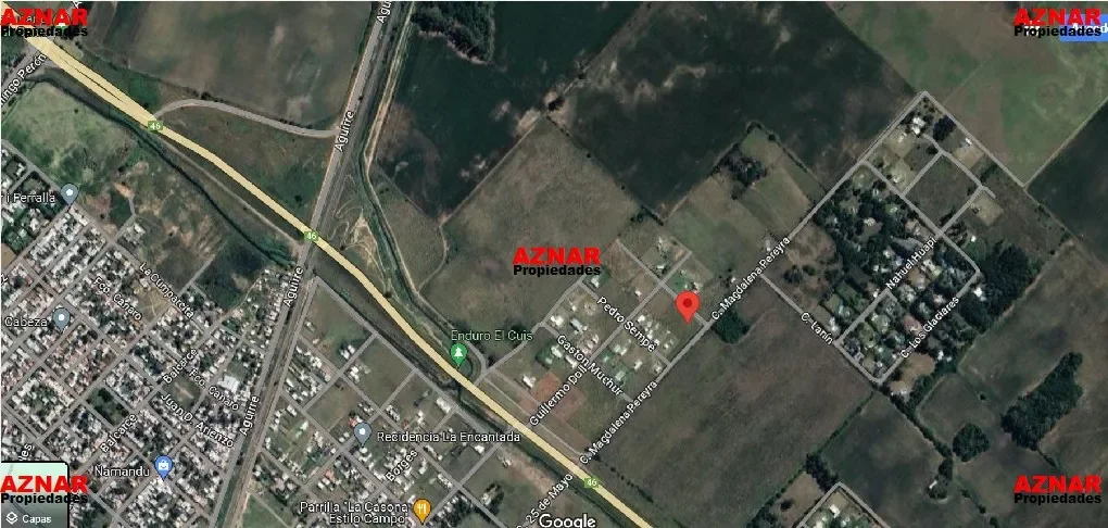Terreno en venta en Lugones y Pereyra - Barrio Los Robles de la Abuela