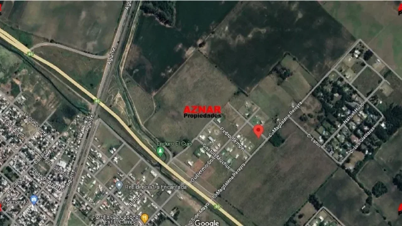 Terreno en venta en Lugones y Pereyra - Barrio Los Robles de la Abuela