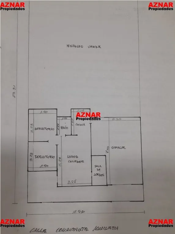 Casa en venta en Comandante Aguilera N°1517 B° Mudynda