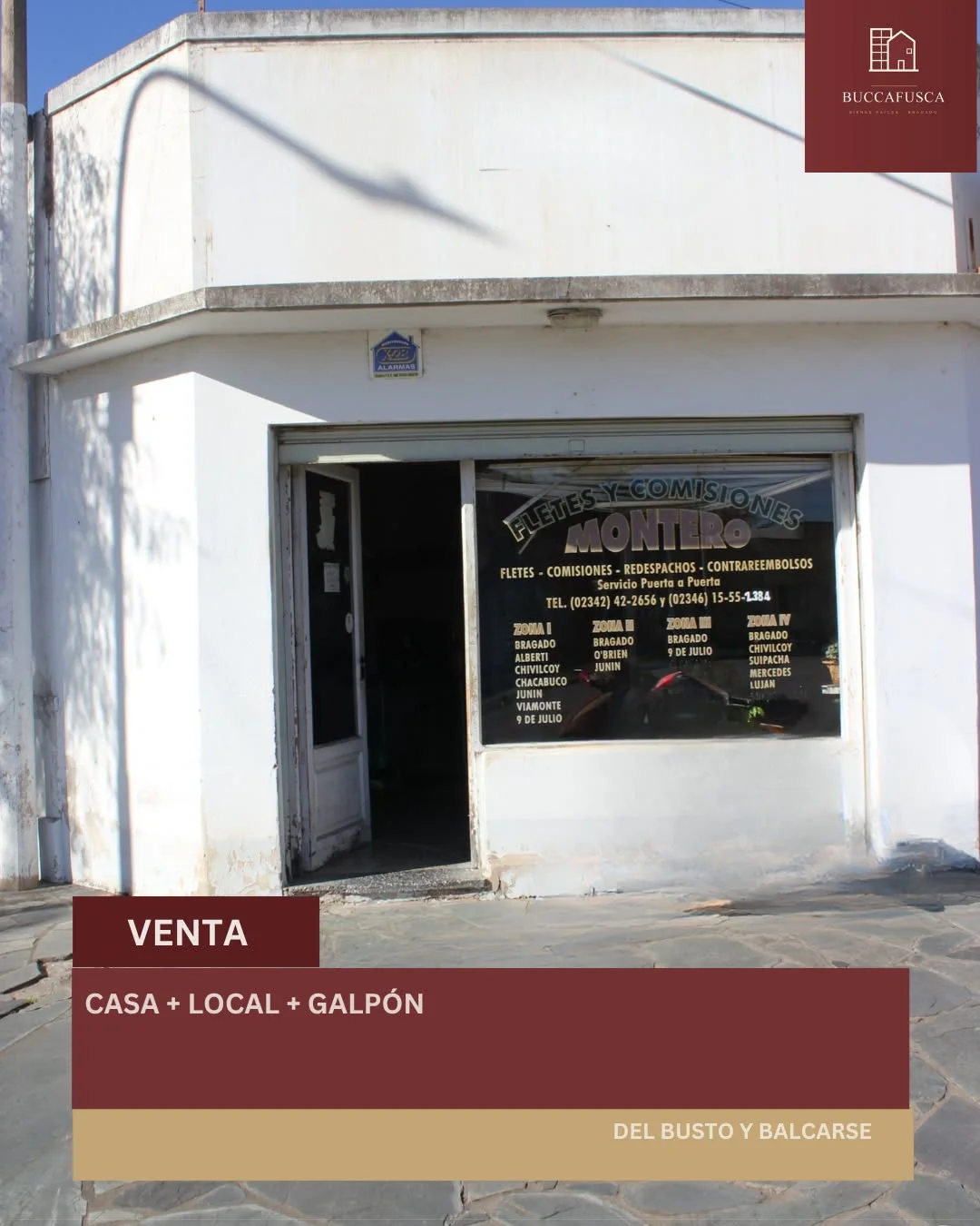 Casa + Local + Galpón