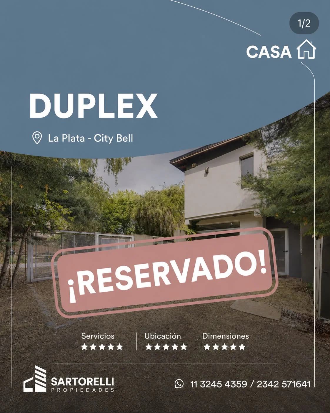VENTA - CASA LA PLATA, CITY BELL