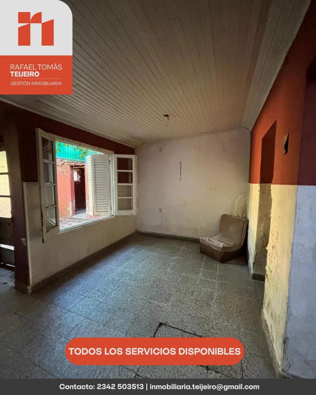 VENTA | CASA A RECICLAR O DESARROLLAR