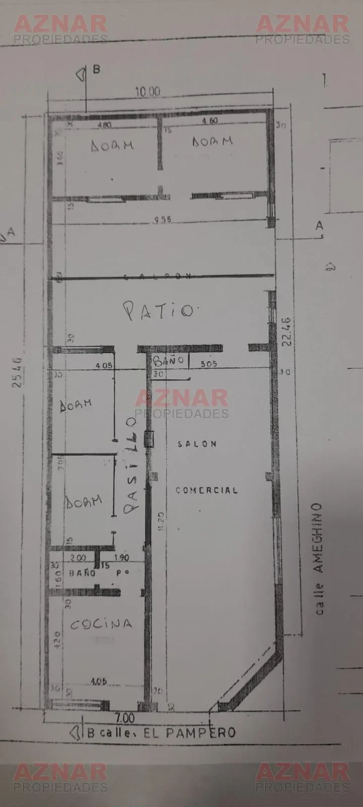 Local con vivienda en venta Pampero N°807 esquina Ameghino