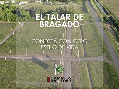 VENTA - LOTE - EL TALAR DE BRAGADO