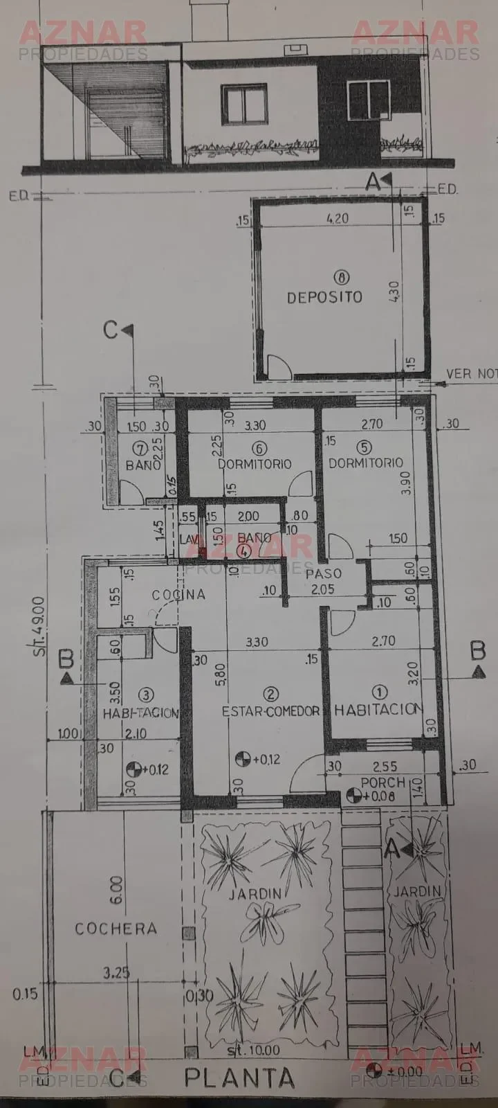 Casa en venta en Del Busto 965