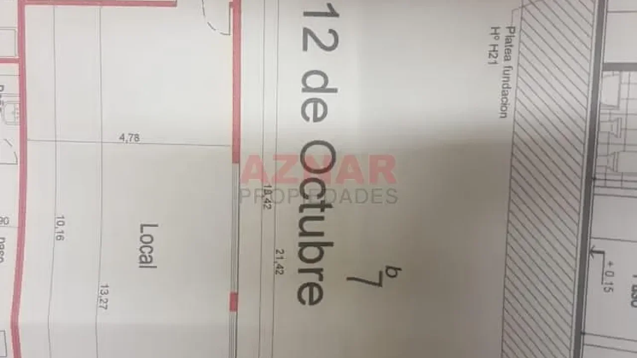 Terreno en venta en Juan Manuel de Rosas y 12 de Octubre
