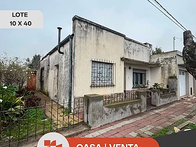 VENTA | CASA PARA RECICLAR SOBRE AMPLIO LOTE