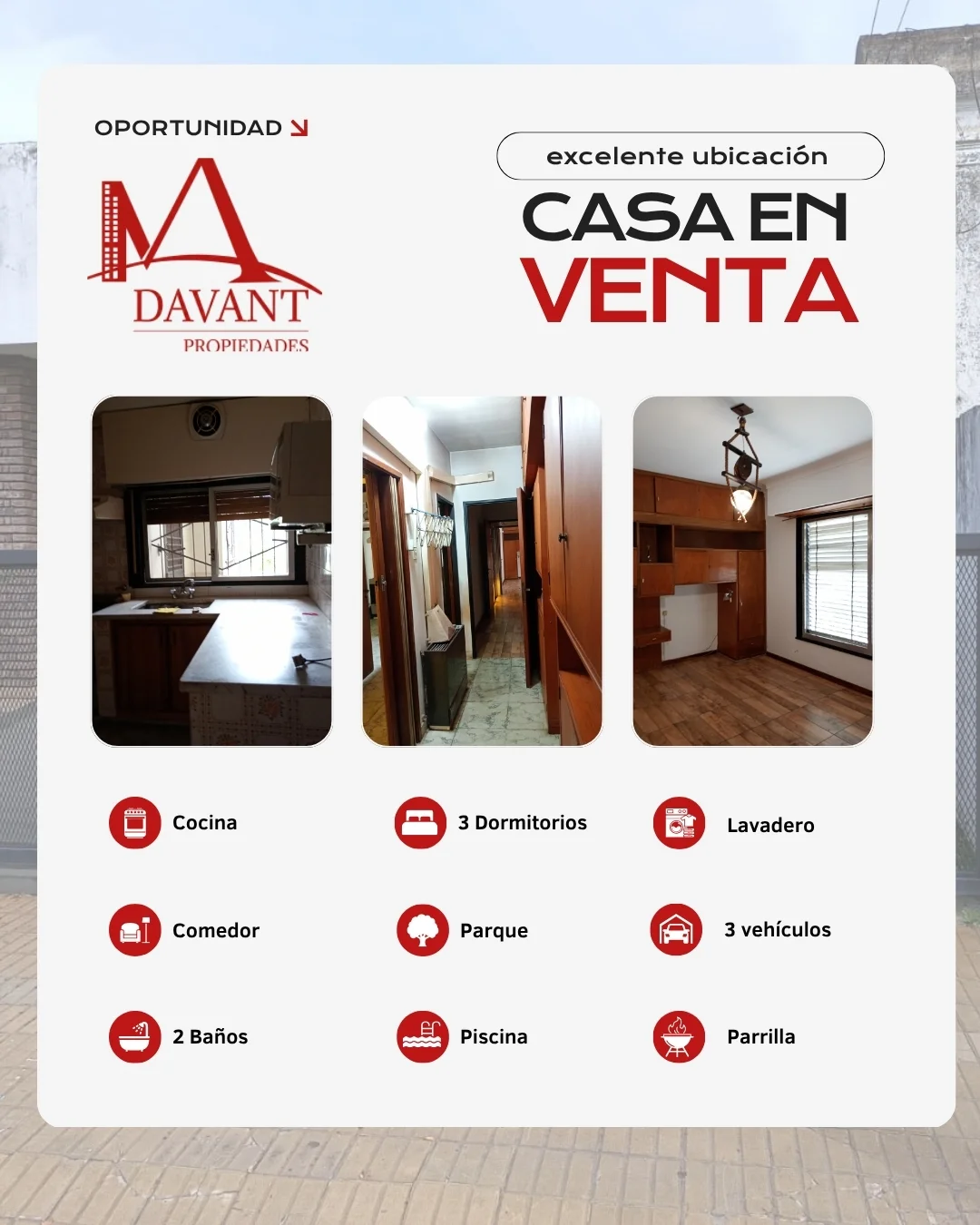 CASA EN VENTA Santa Rosa 353