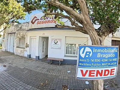Casa + Galpon En Venta