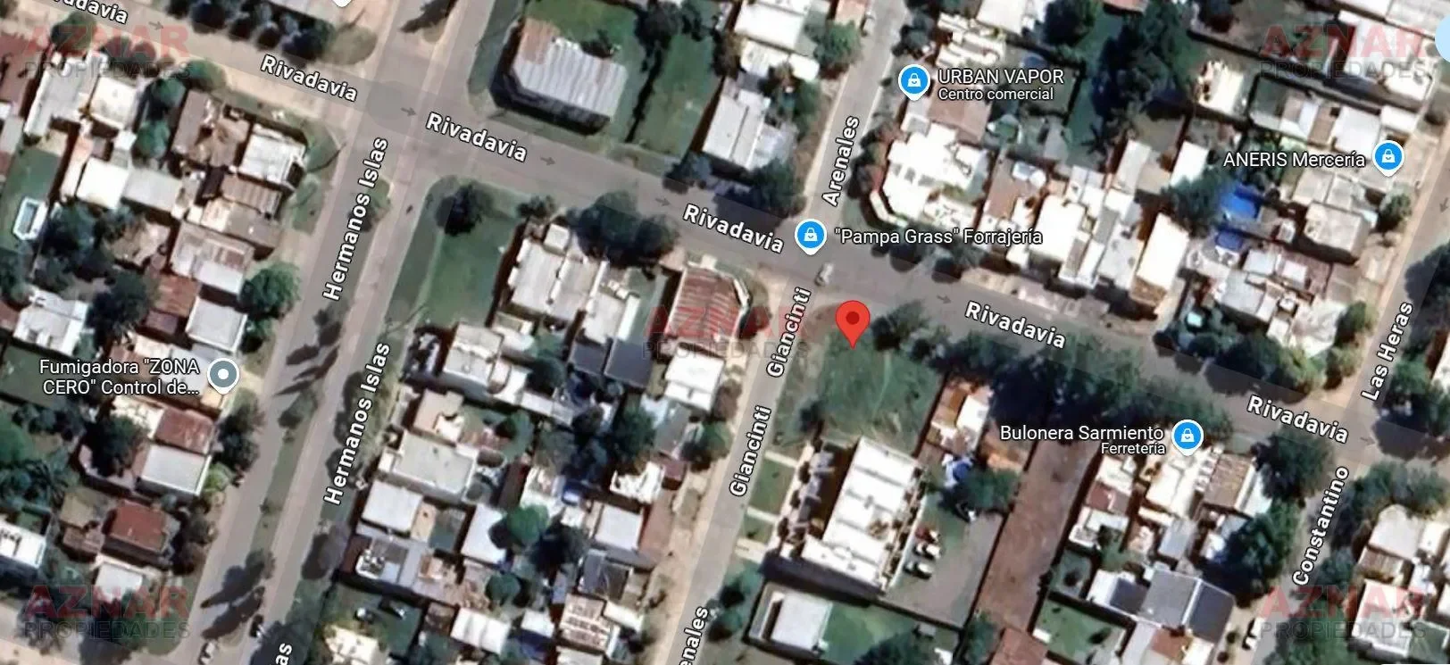 Terreno en venta en  Rivadavia y Giacinti