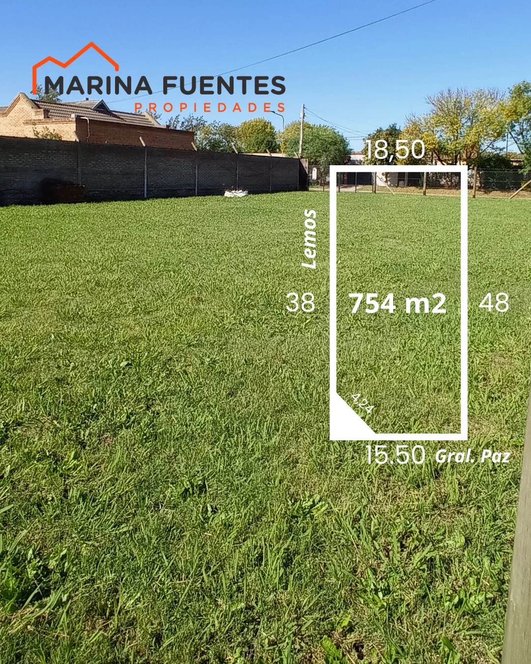 EN VENTA ➡️ LOTE BALDÍO