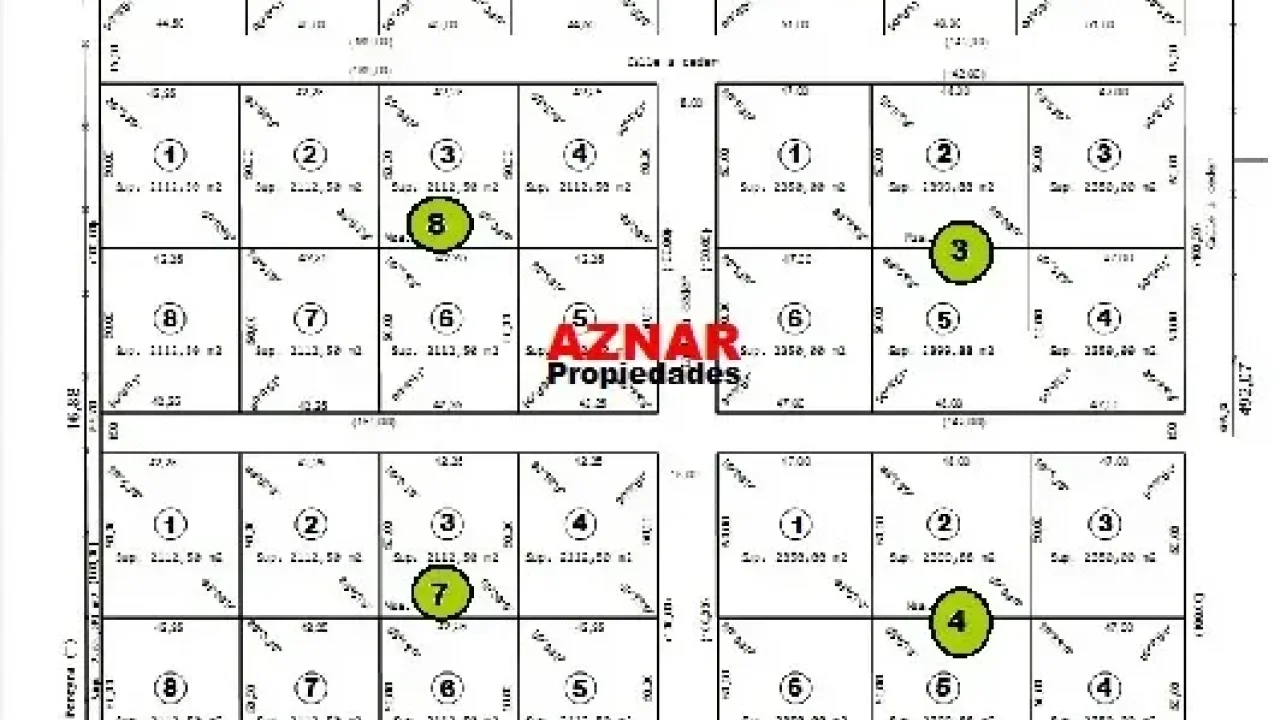 Terrenos en venta en Ruta 46 e/ Magdalena Pereyra y Los Glaciares (Loteo El Talar)