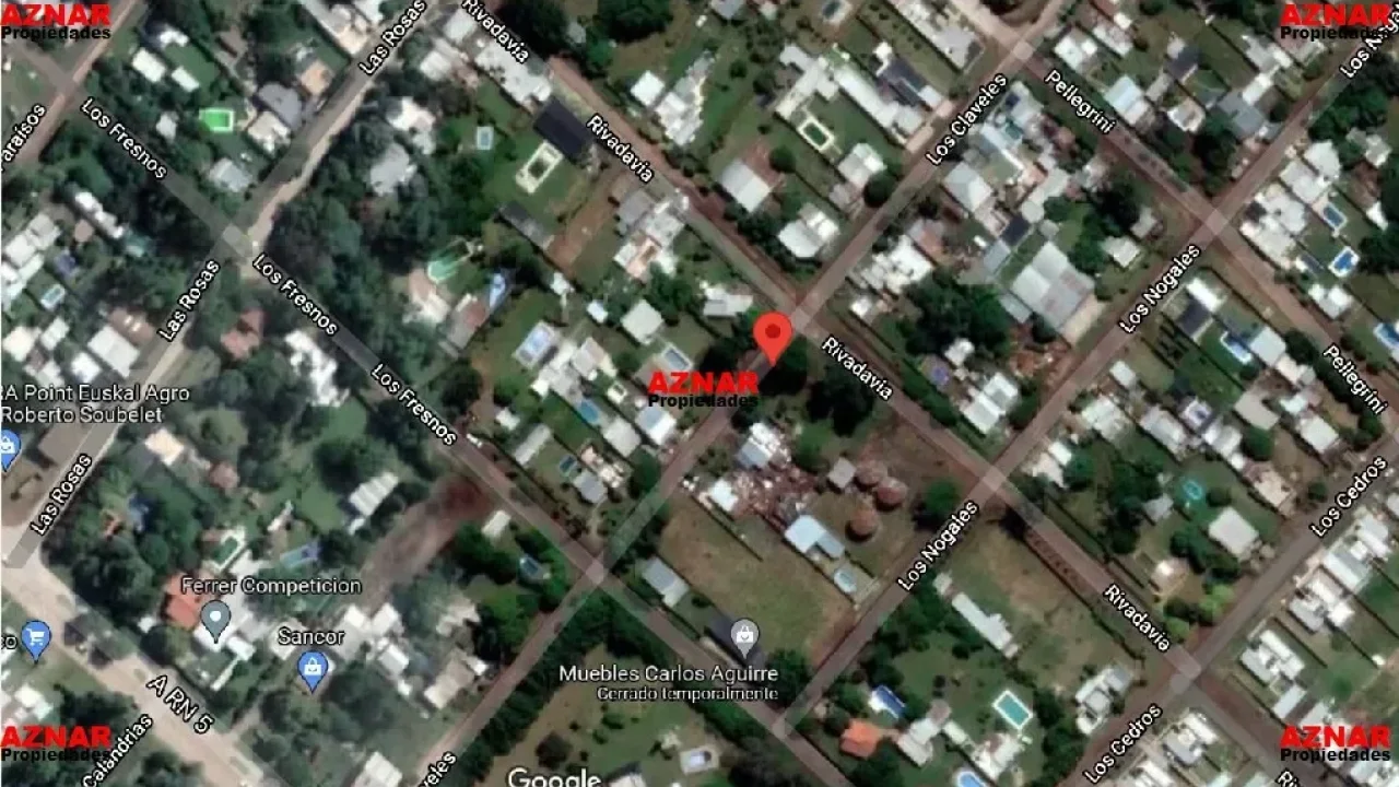 Terreno en venta en Los Claveles Nº 200 e/ Rivadavia y Los Fresnos