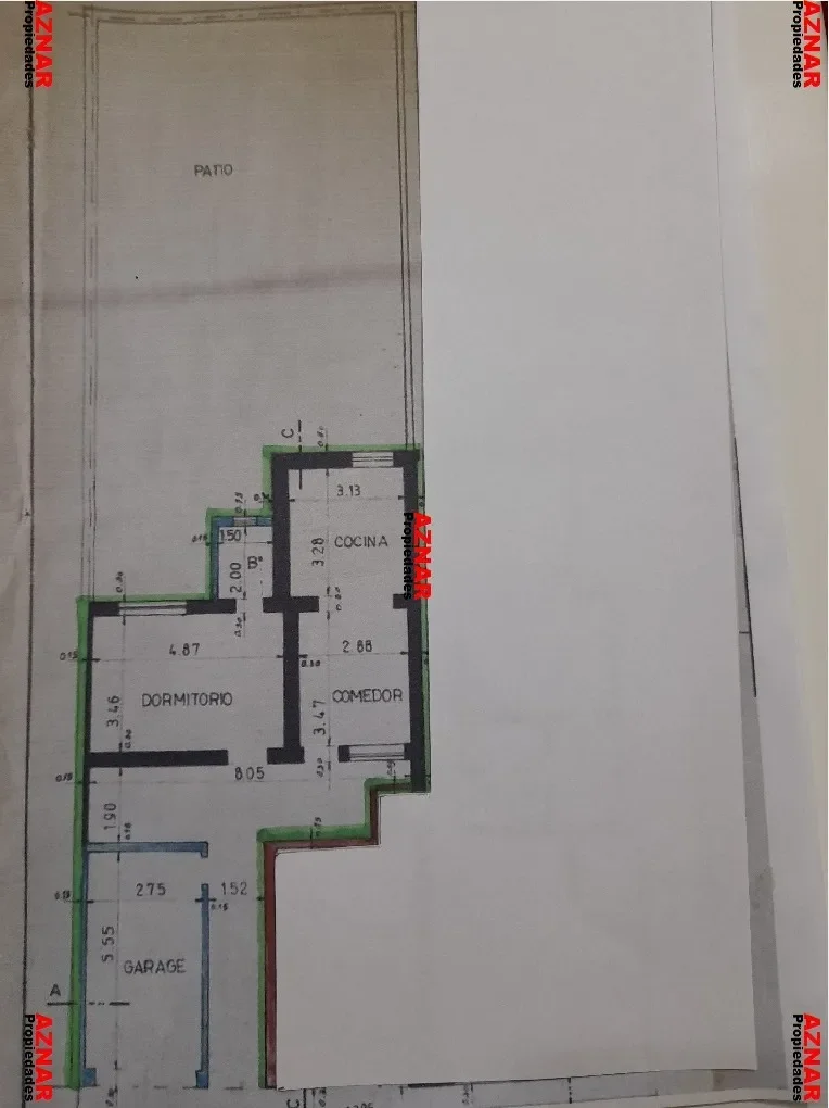 Casa en venta en Brandsen Nº 384 e/ Alem y San Martin