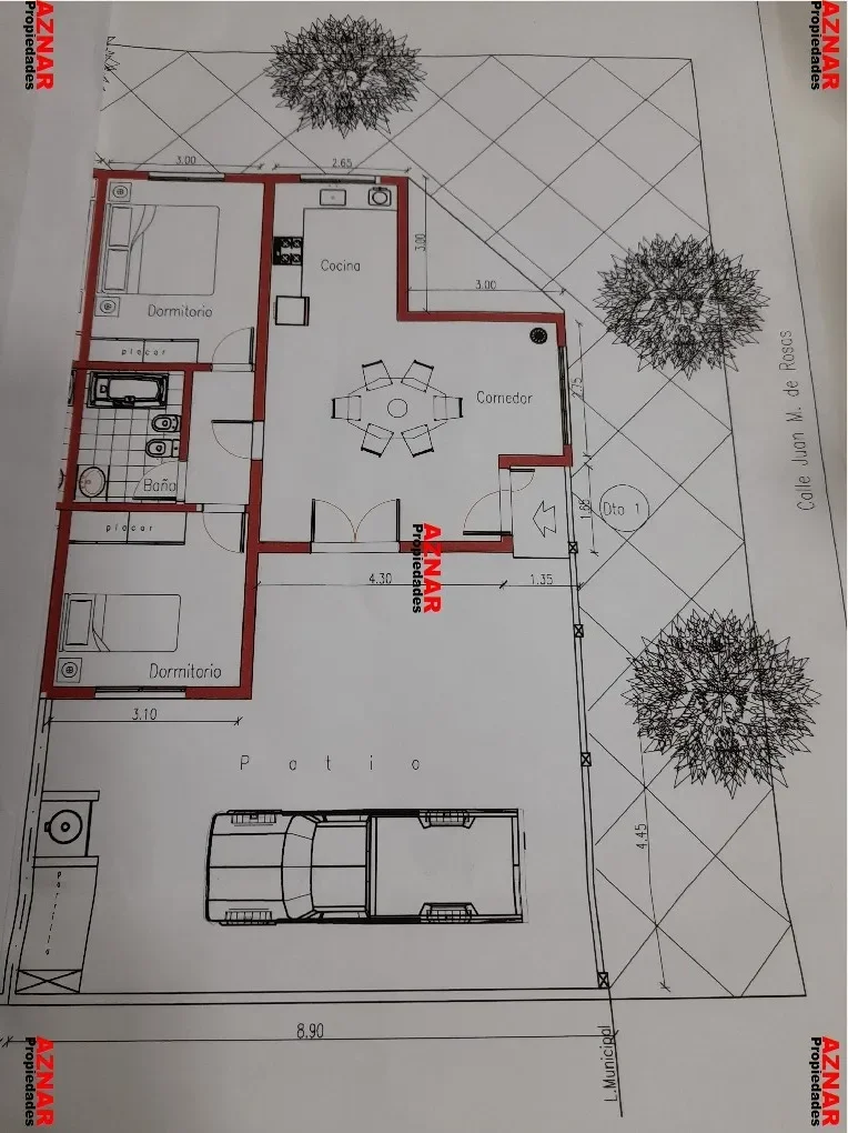 Depto en venta en J.M. de Rosas Nº 2499 e/ La Cumparcita y Canaro