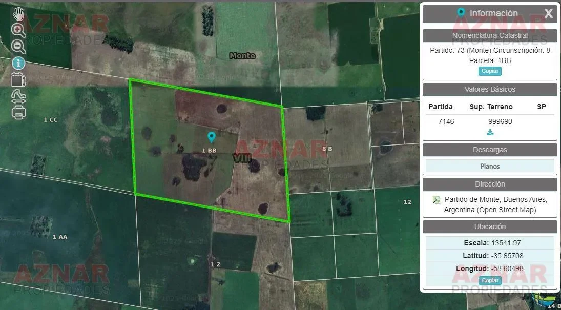 Campo en Venta en San Miguel del Monte