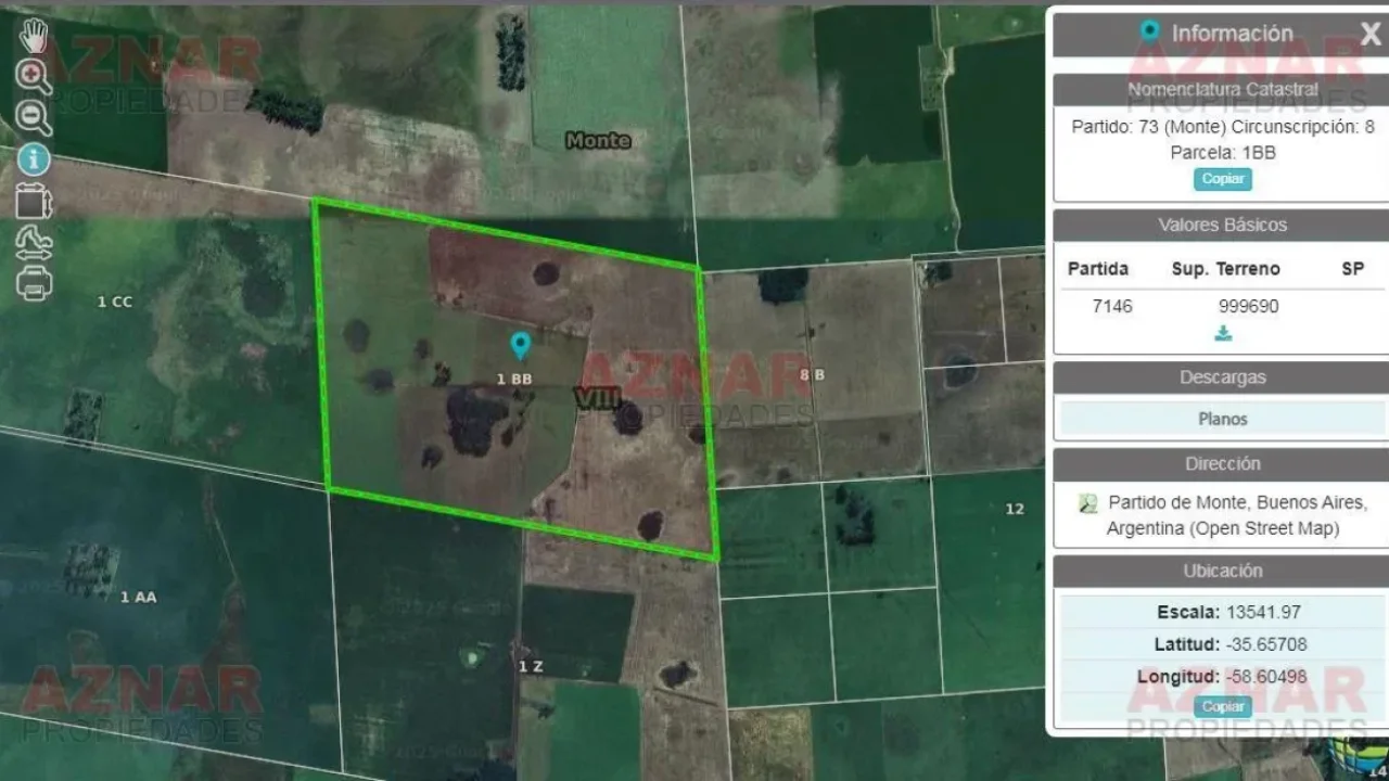 Campo en Venta en San Miguel del Monte