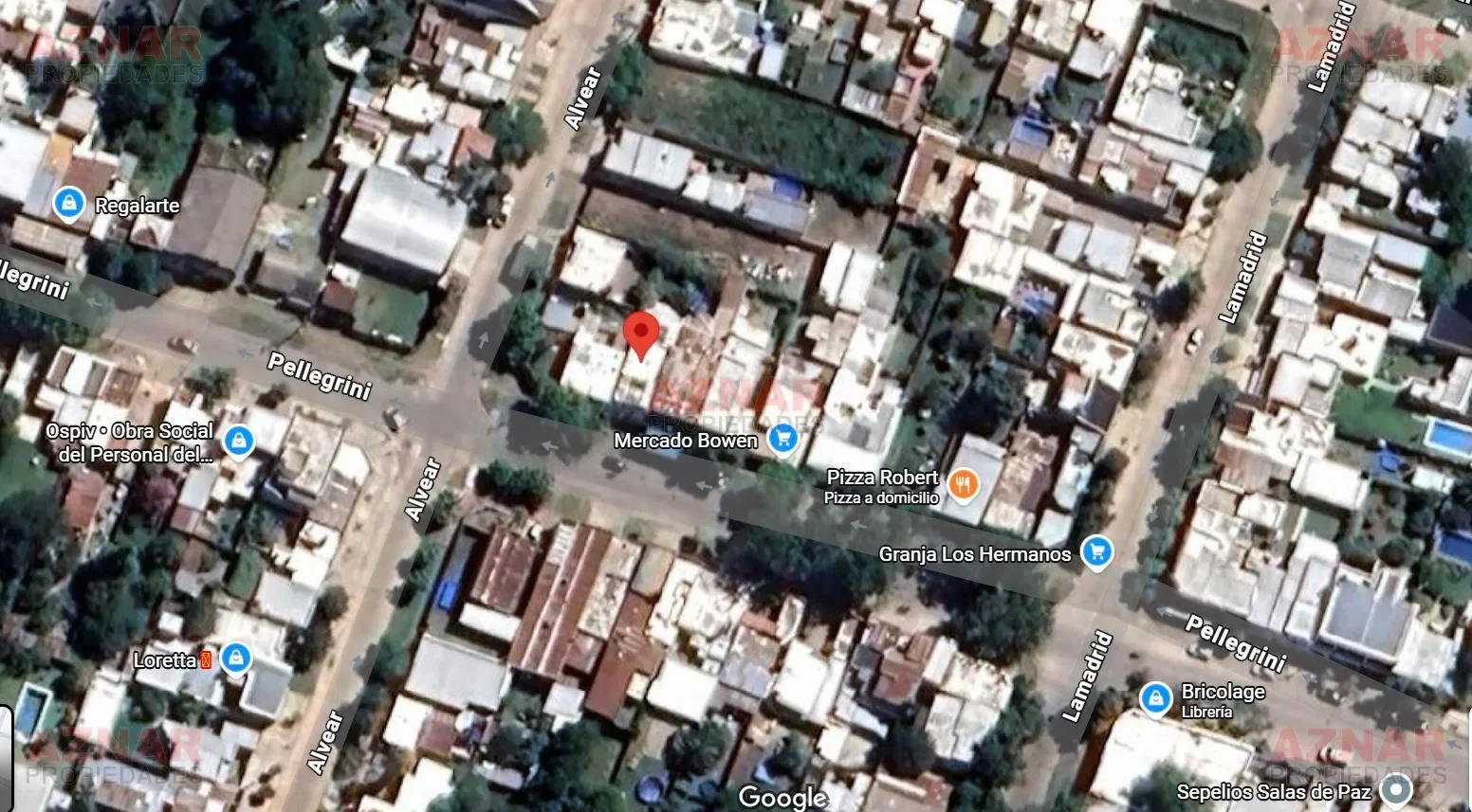 Casa con Local en venta en Pellegrini Nº 624 e/ Lamadrid y Alvear