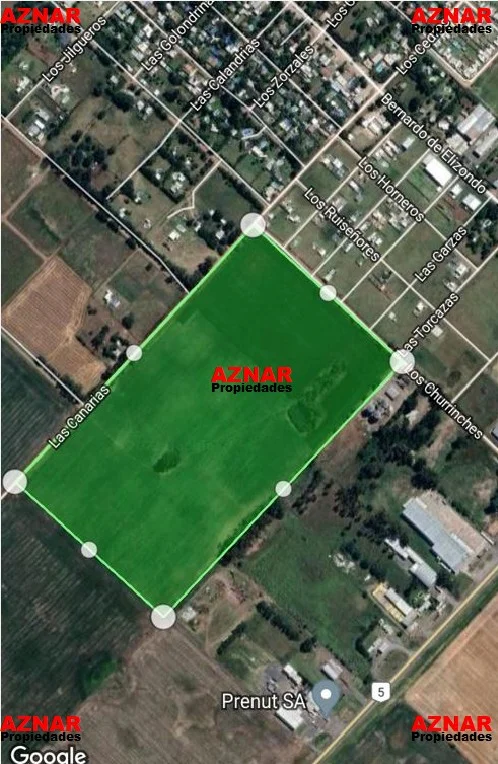 Campo en venta en Bragado calle Las Canarias y Los Churrinches
