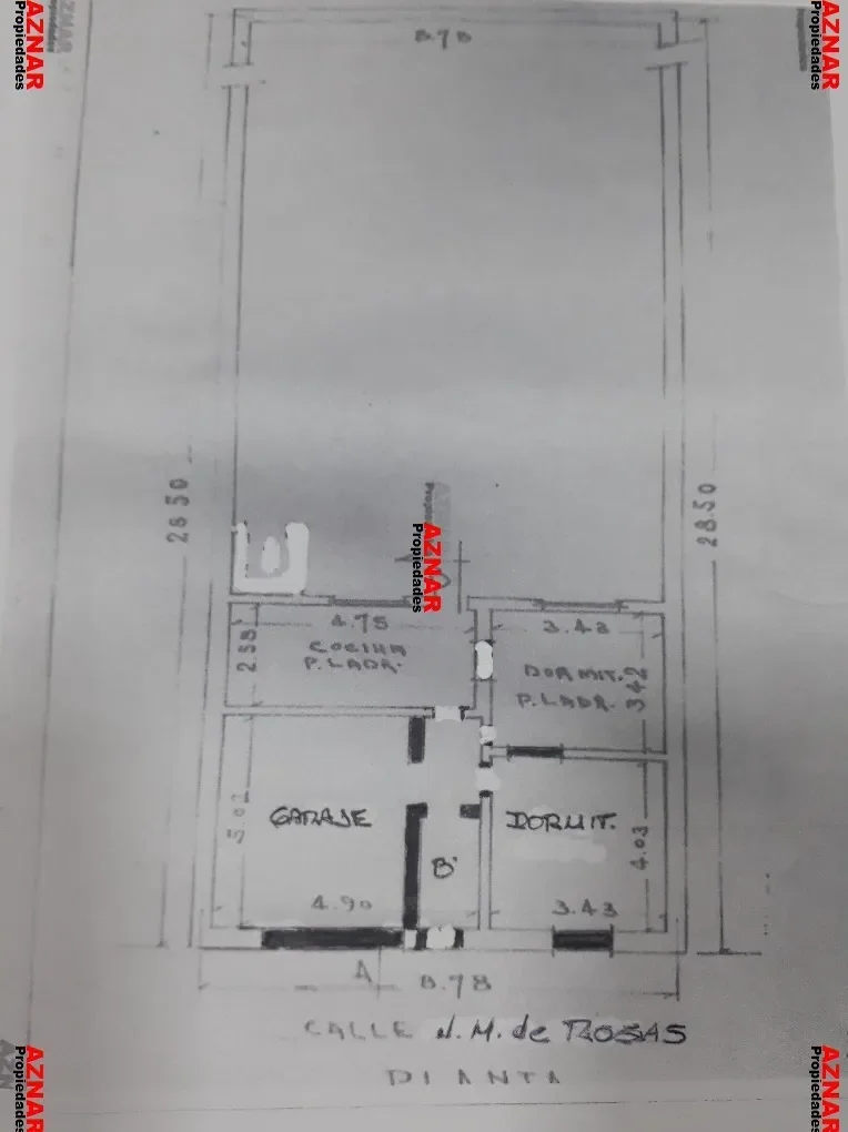 Casa en venta en J.M. de Rosas Nº 589 e/ Catamarca y Tucuman