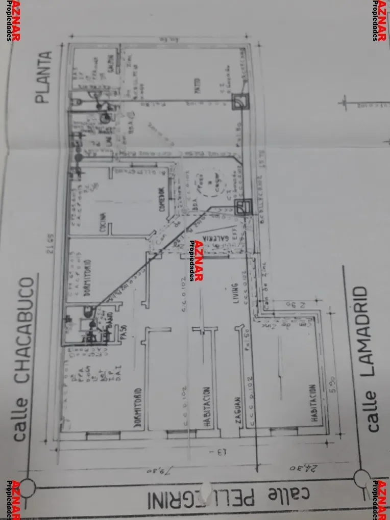 Casa en venta en Pellegrini Nº 715 e/ Lamadrid y Chacabuco