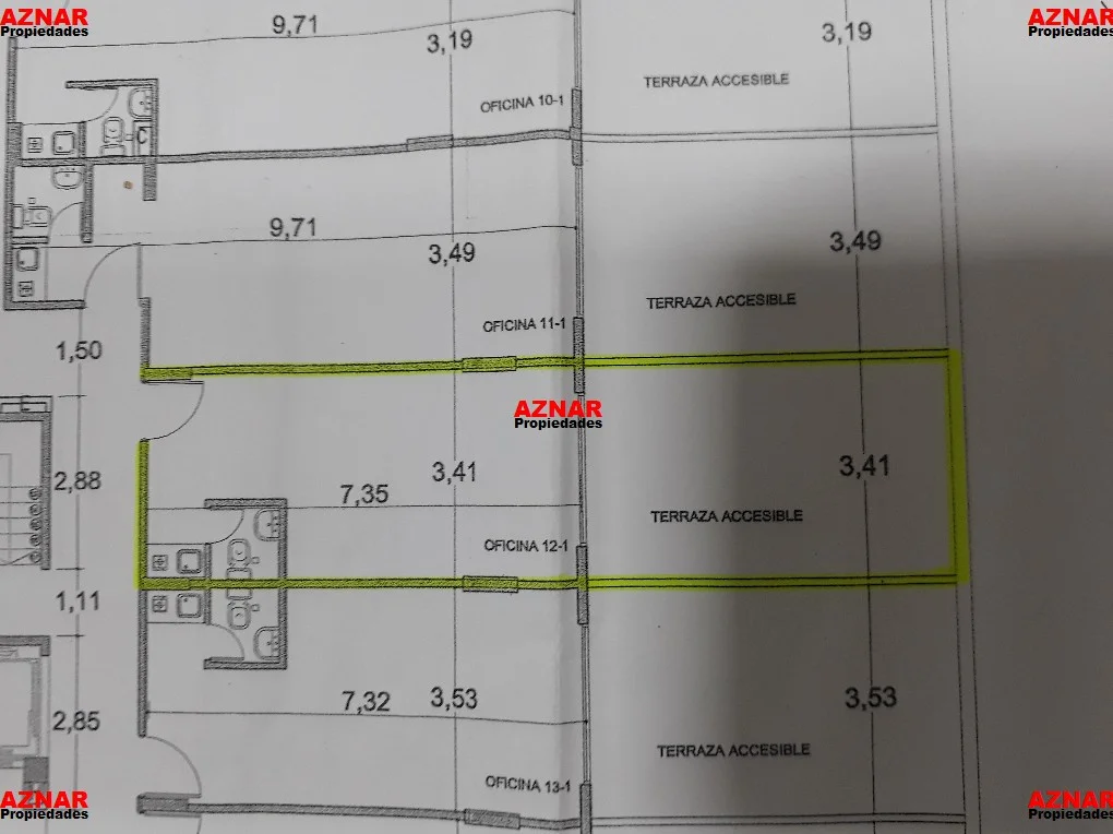 Oficina en venta en calle Brown Nº 51 e/ Pellegrini y Rivadavia