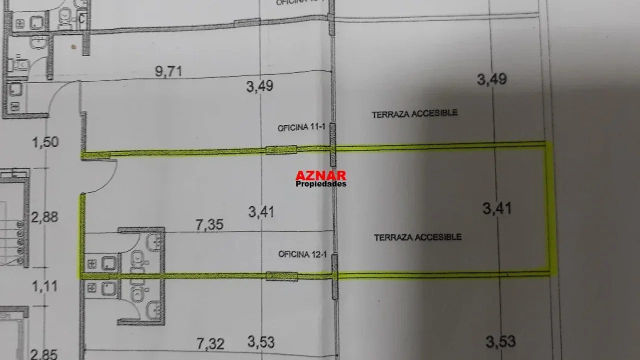 Oficina en venta en calle Brown Nº 51 e/ Pellegrini y Rivadavia