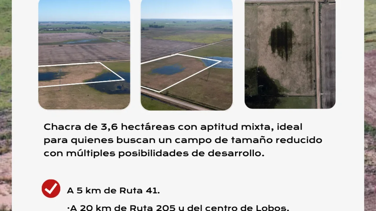 CHACRA EN VENTA