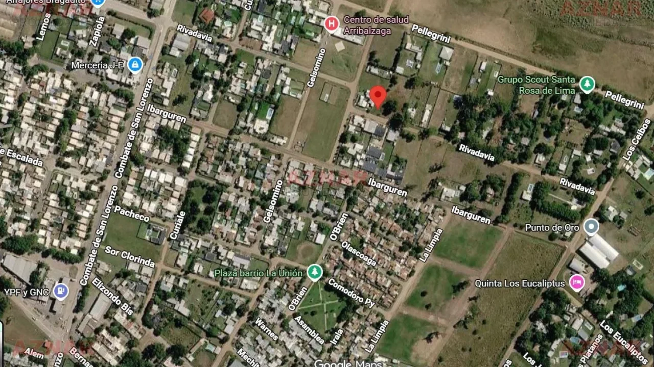 Terreno en venta en Rivadavia N° 3310 e/ Bosco de Garcia y Los Ceibos