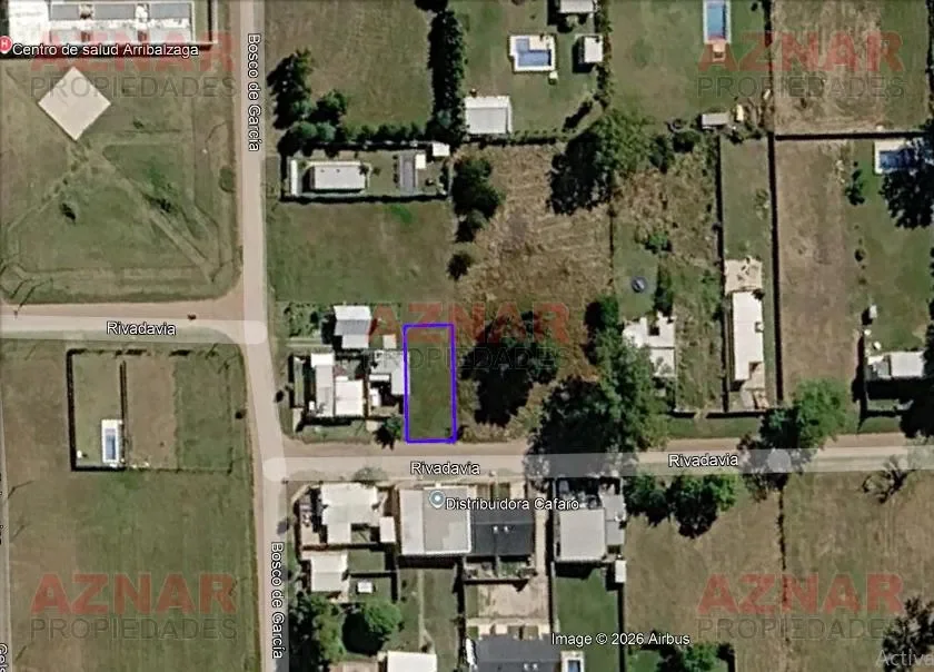 Terreno en venta en Rivadavia N° 3310 e/ Bosco de Garcia y Los Ceibos
