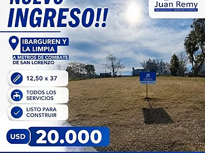 TERRENO EN IBARGUREN Y LA LIMPIA