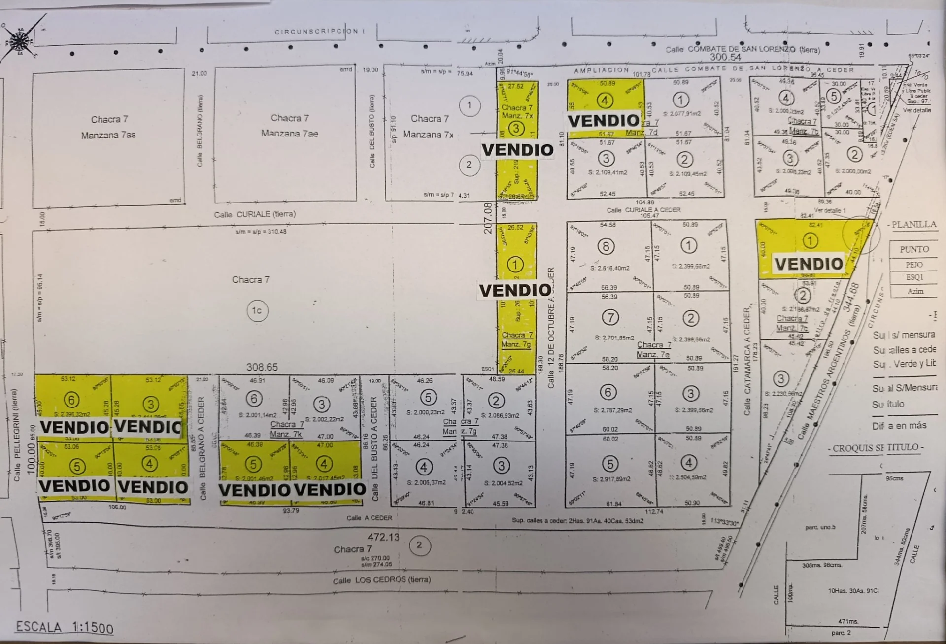 VENDIDOS Y ESCRITURADOS : Ni 40 ni 30 a solo U$S. 27.000.- "NUEVA CORDOBA"  FLAMANTE LOTEO EN BRAGADO - GRANDES LOTES DE 40 X 50 - CON LUZ ELECTRICA. TITULOS PERFECTOS PARA ESCRITURAR YA. SE ENTREGAN AMOJONADOS.