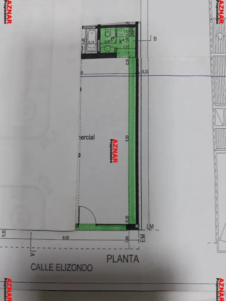 Local en alquiler en  Elizondo Nº 2224 e/ Olavarria y Entre Rios