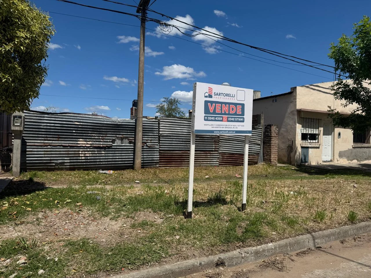 VENTA - LOTE SAN MARTIN