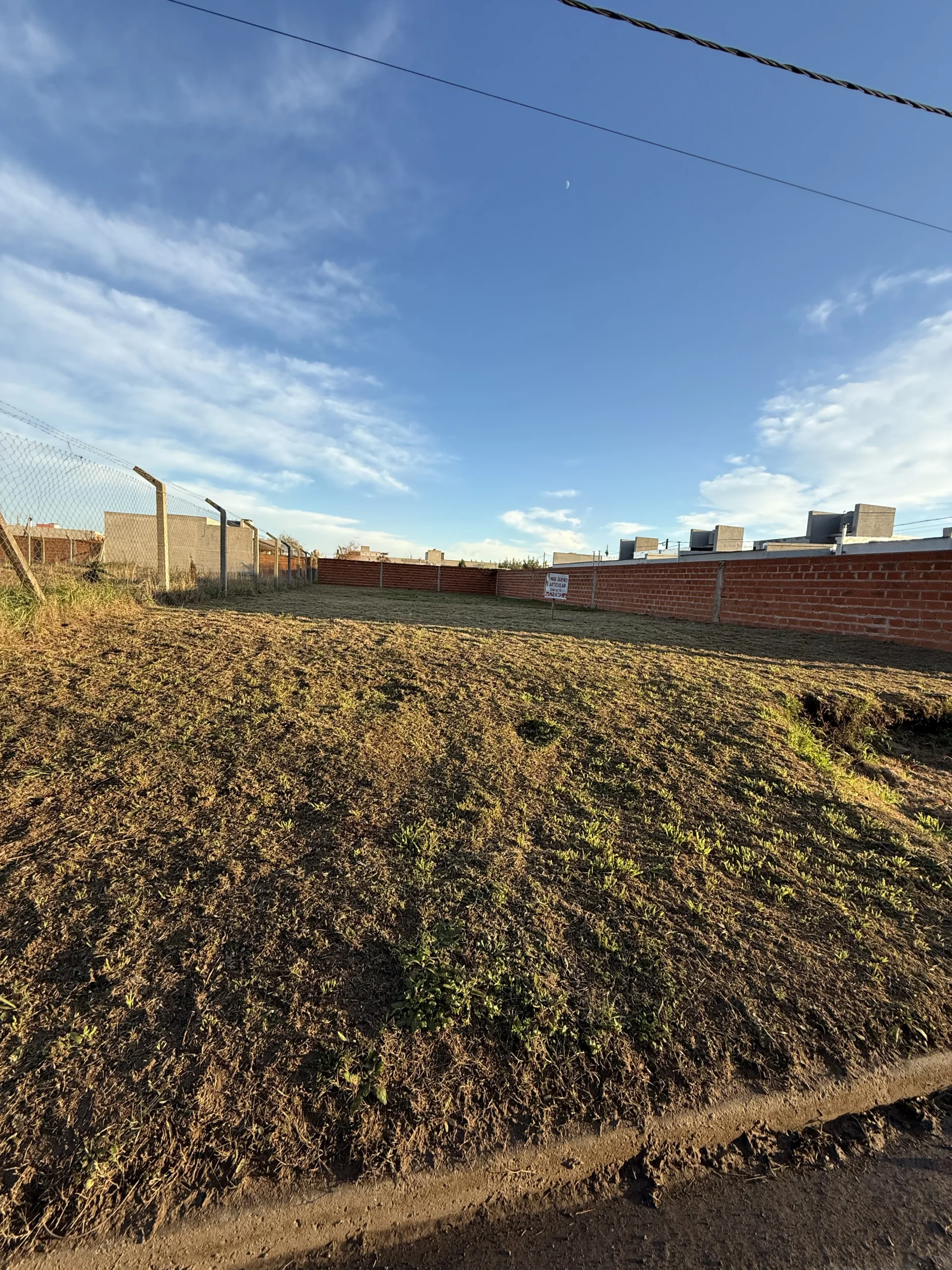 Lote en Barrio Las Rosas calle Juan Manuel de Rosas