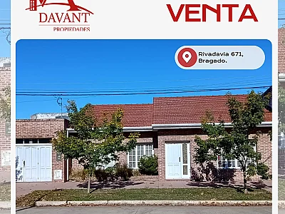 CASA EN VENTA RIVADAVIA 671