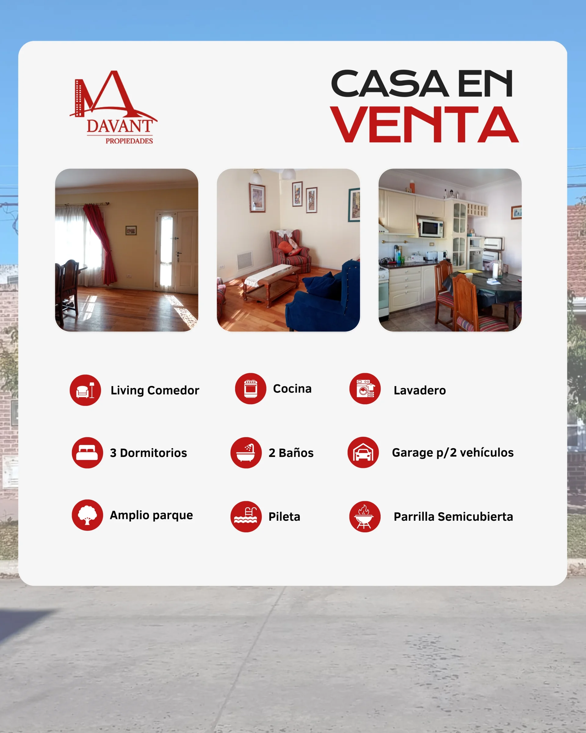 CASA EN VENTA RIVADAVIA 671