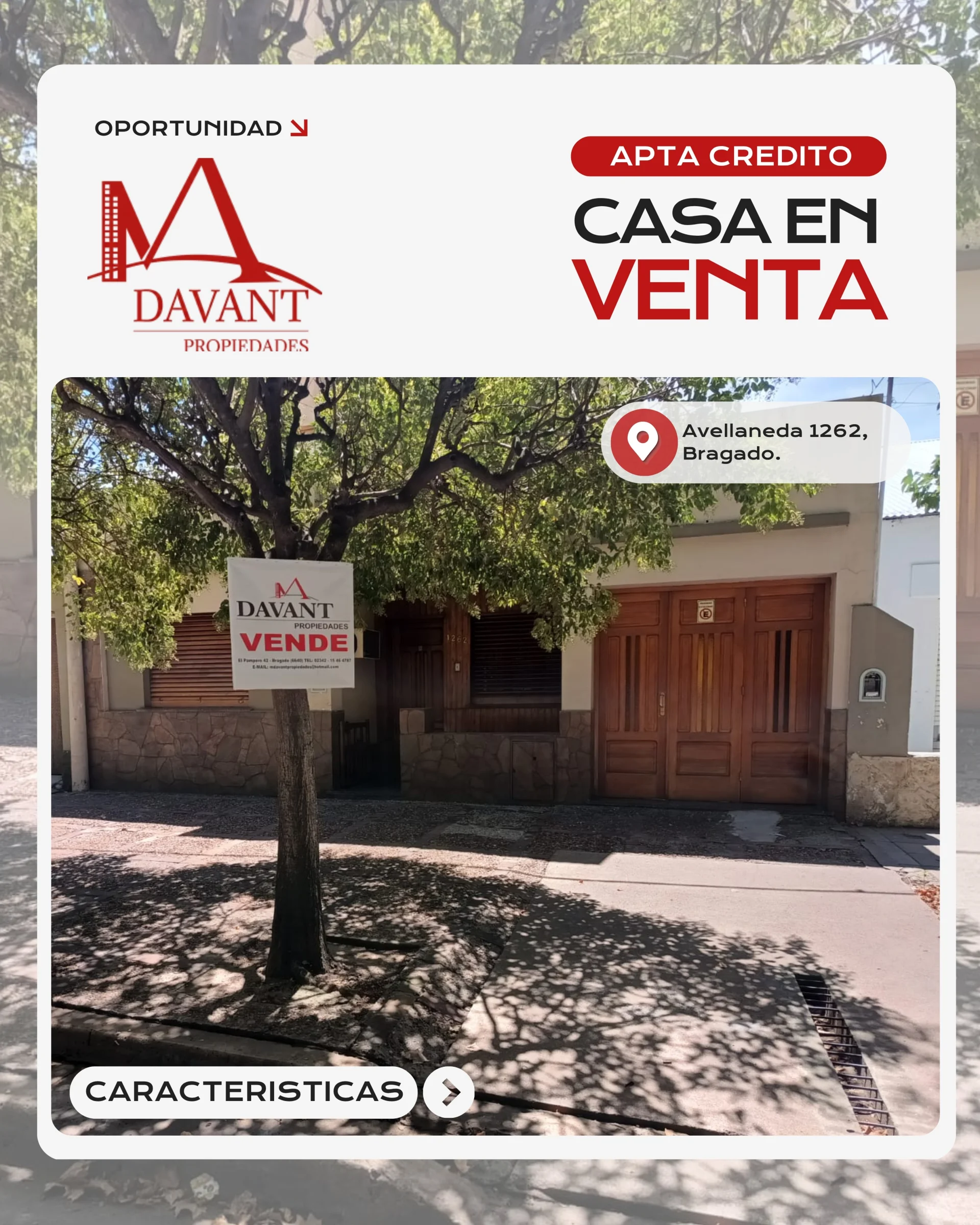 CASA EN VENTA  AVELLANEDA 1262