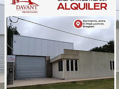 GALPON EN ALQUILER SARMIENTO