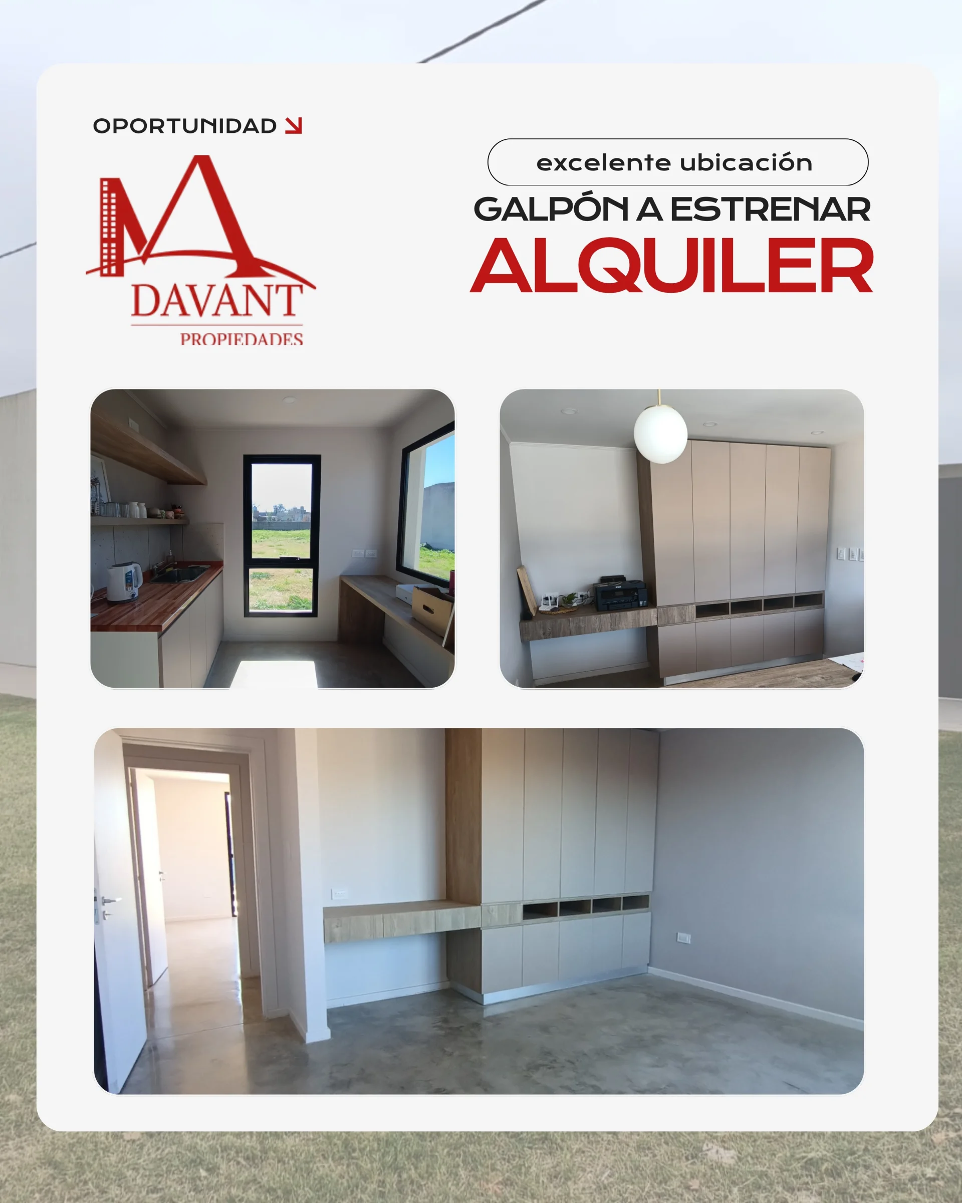 GALPON EN ALQUILER SARMIENTO