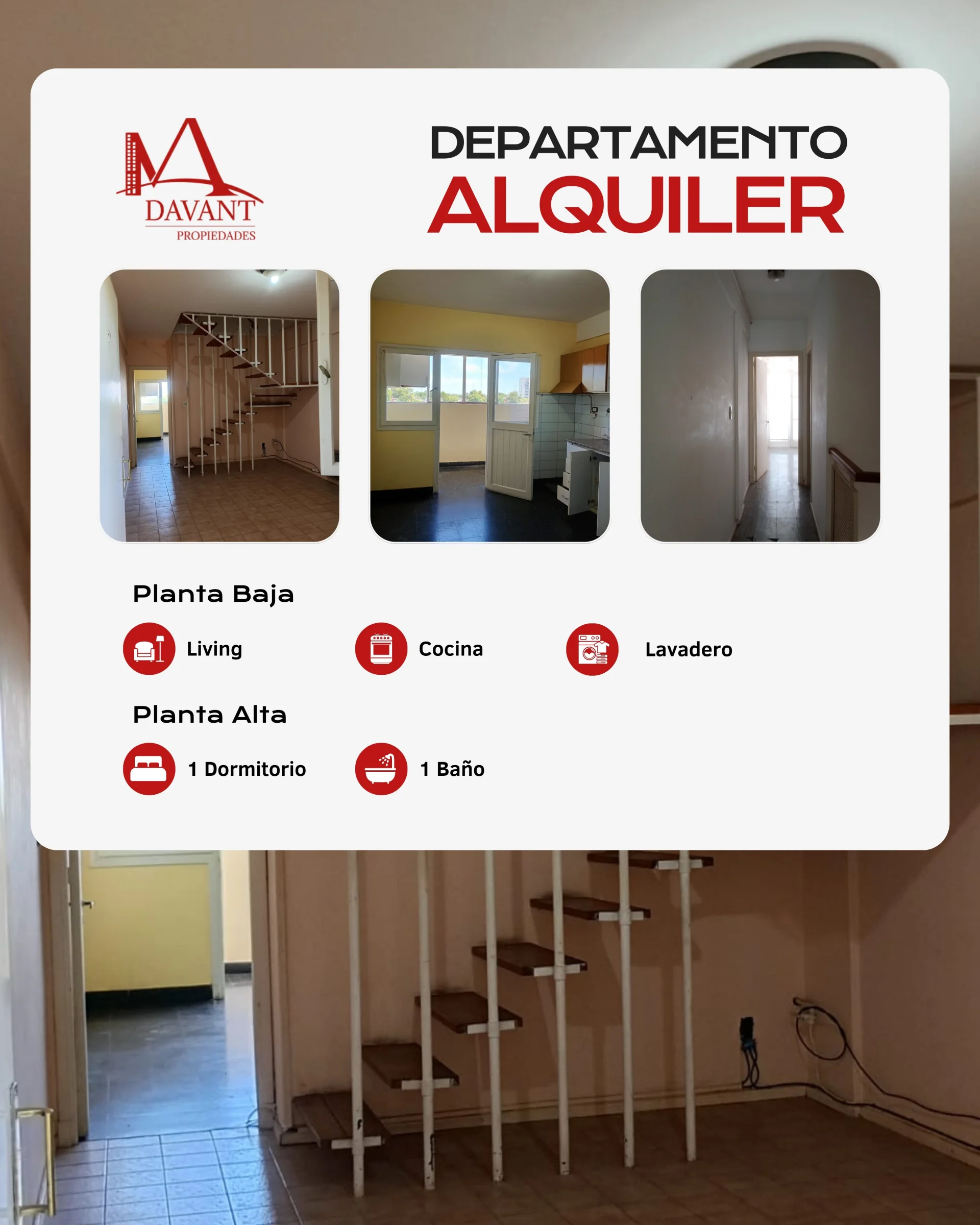 DEPARTAMENTO EN ALQUILER BARRERA