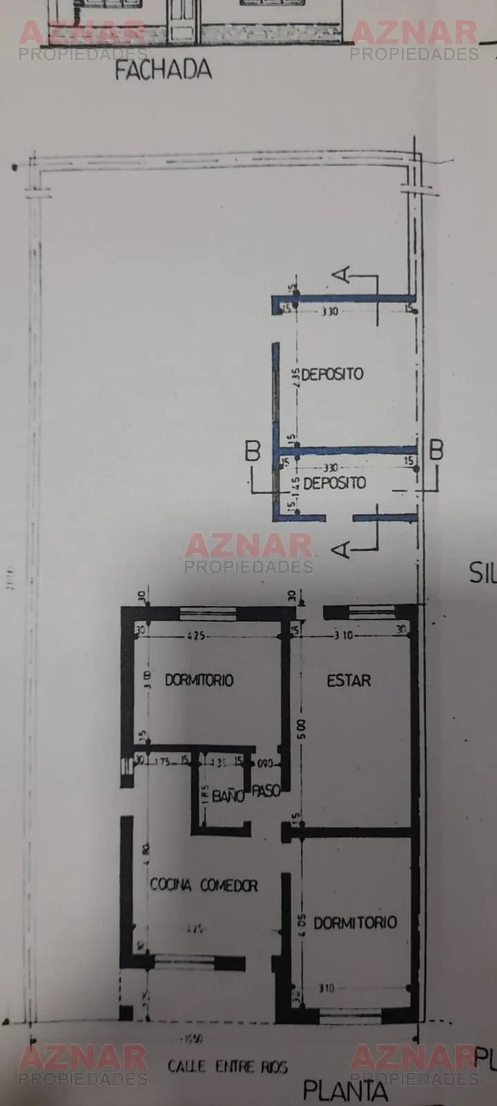 Casa en venta en Entre Rios Nº 336 e/ Alem y Elizondo