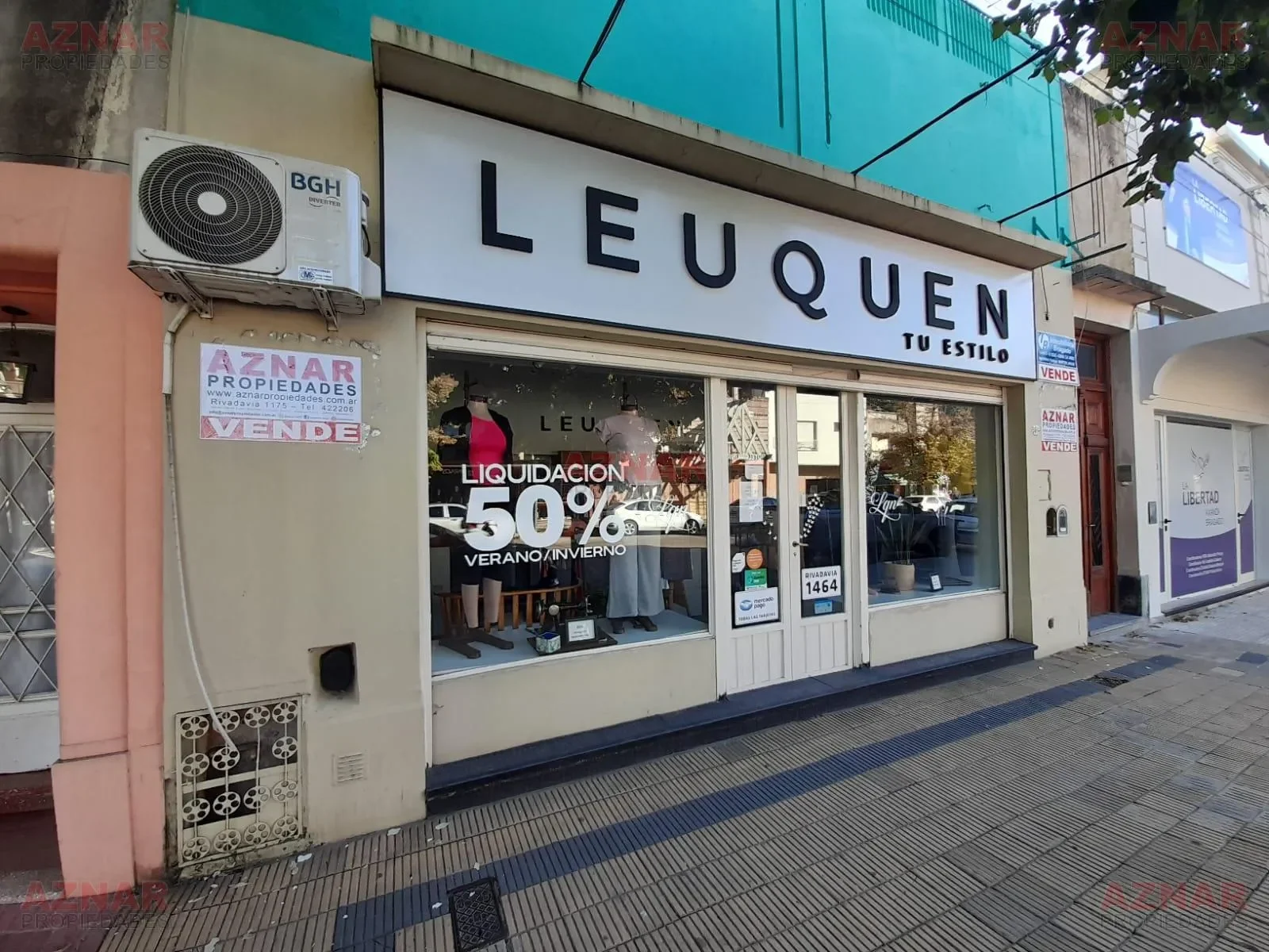 Local con vivienda en venta en Rivadavia Nº1464 e/ Brown y Lavalle