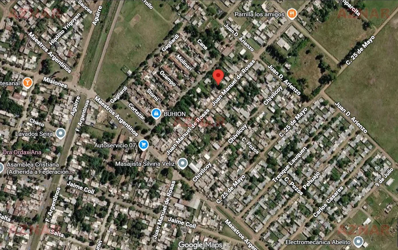 Terreno en venta en Juan Manuel de Rosas N° 1338 e/ Darienzo y Maestros Argentinos